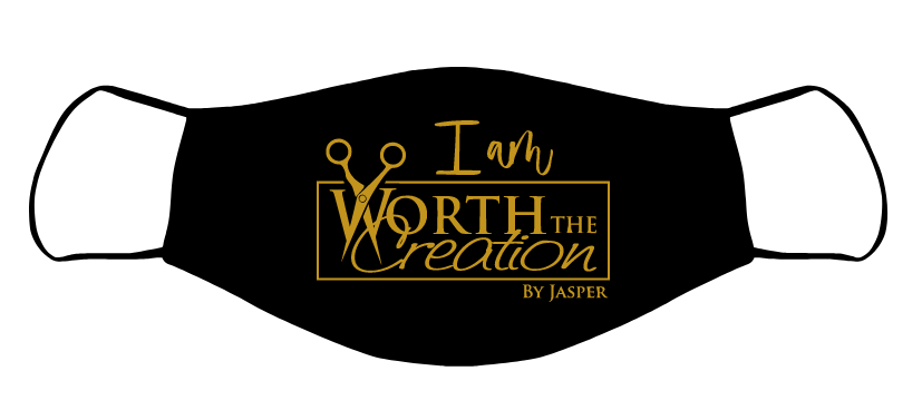 I am Worth the Creation face mask